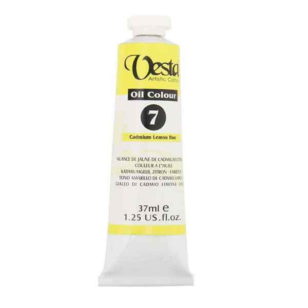 رنگ روغن وستا کد Cadmium Lemon Hue) 7)