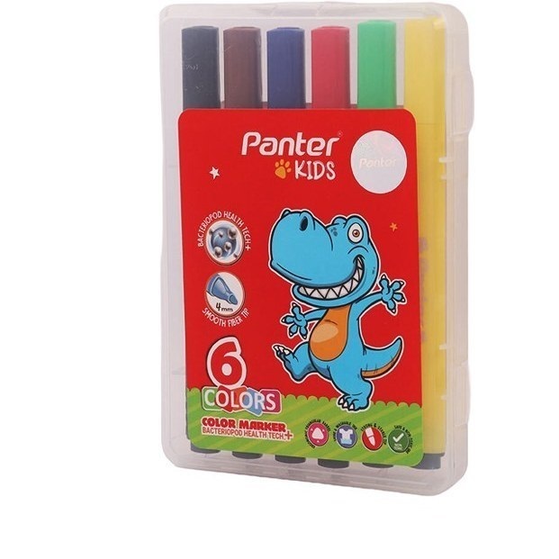 ماژیک نقاشی 6 رنگ triangular پنتر مدل TCM 541 3