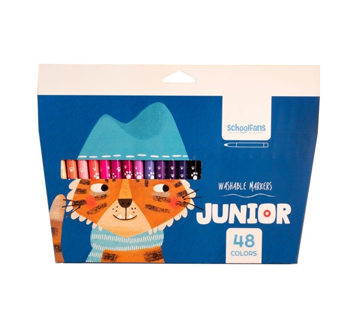  ماژیک 48 رنگ مدل جونیور اسکول فنس2 