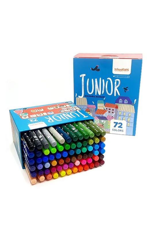  ماژیک 72 رنگ مدل جونیور اسکول فنس2 