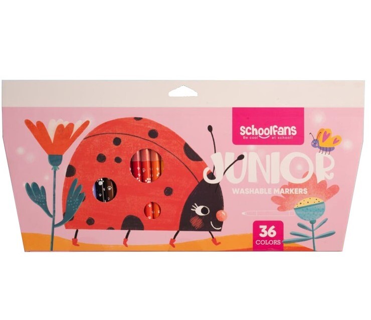 ماژیک 36 رنگ مدل جونیور اسکول فنس2