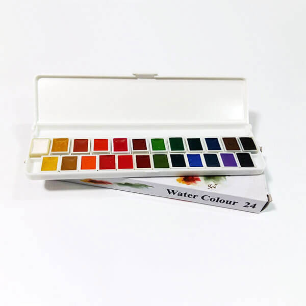  آبرنگ 24 رنگ آقامیری 