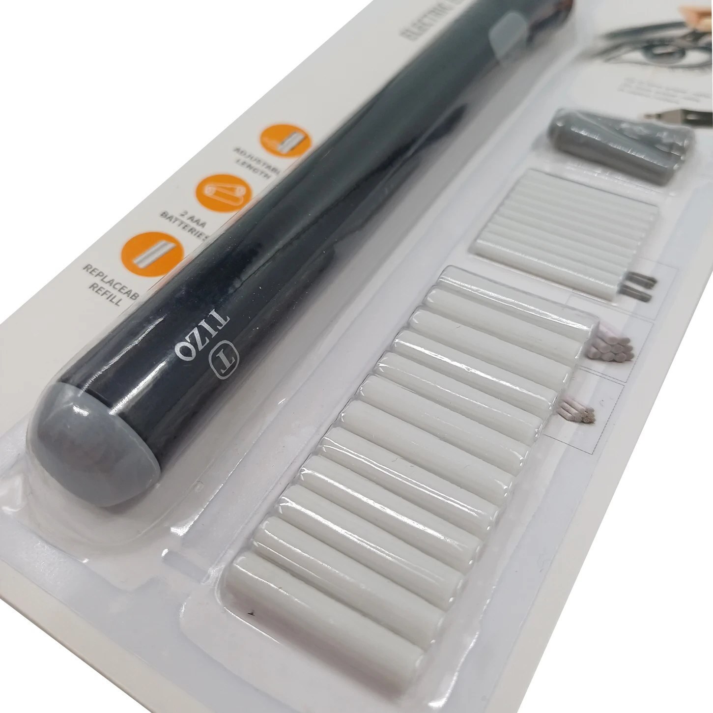  پاک کن برقی اتودی تیزو tizo یدک دار کد TZ133 ۲ 