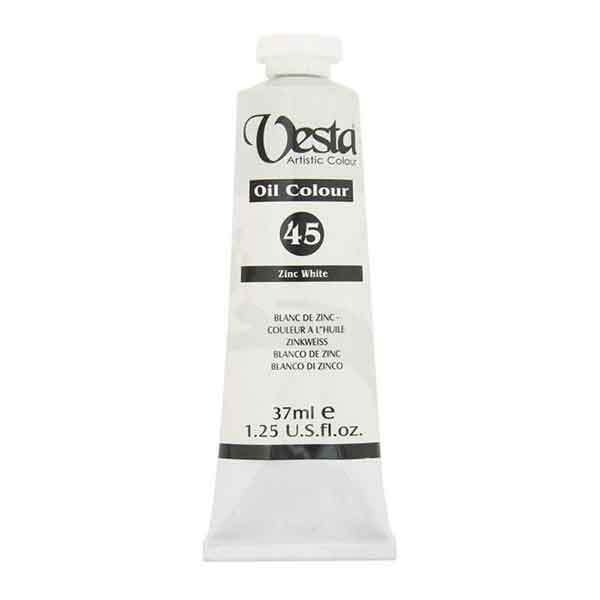  رنگ روغن وستا کد Zinc White) 45) 
