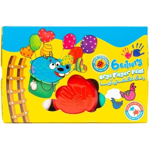 رنگ انگشتی 6 رنگ آریا2