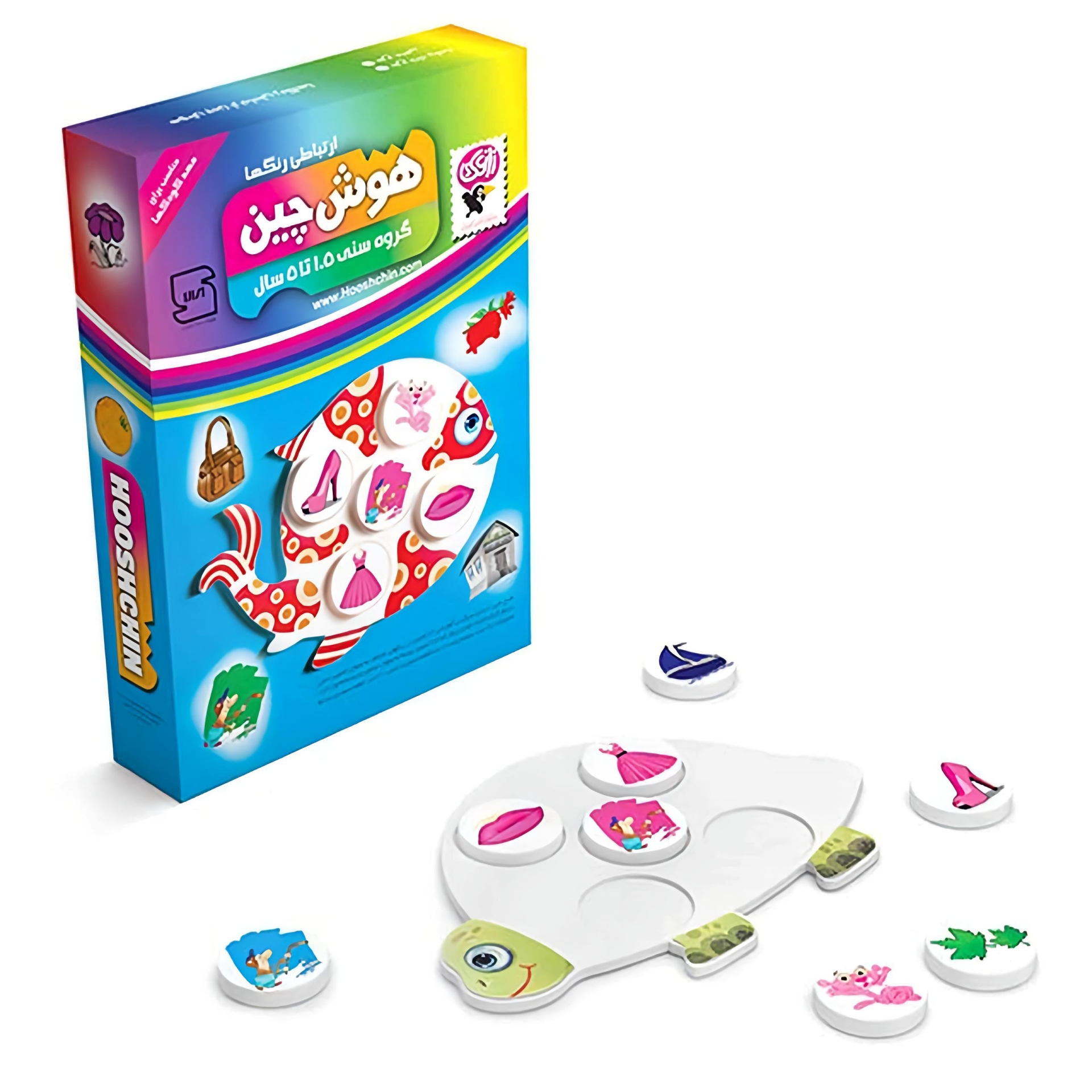 بازی آموزشی هوش چین رنگ ها 2