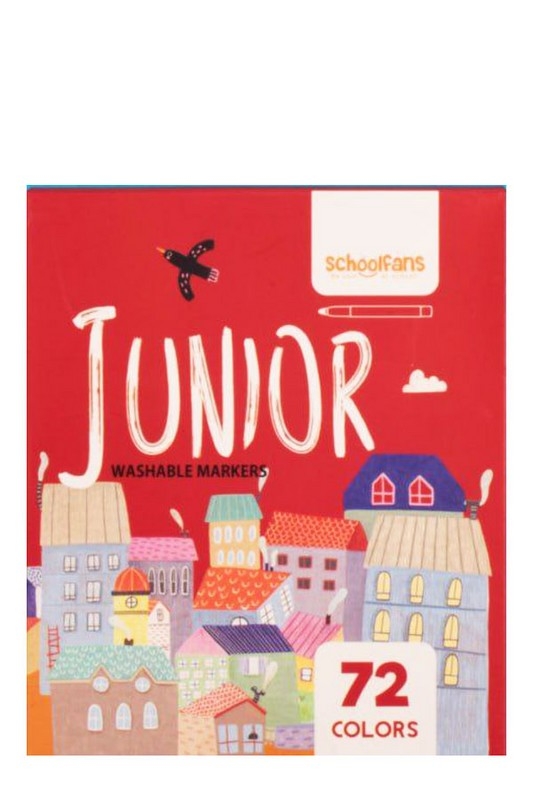  ماژیک 72 رنگ مدل جونیور اسکول فنس3 