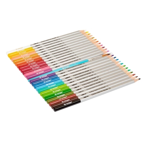 مداد آبرنگی 24 رنگ جعبه مقوایی آریا آرتیست 2