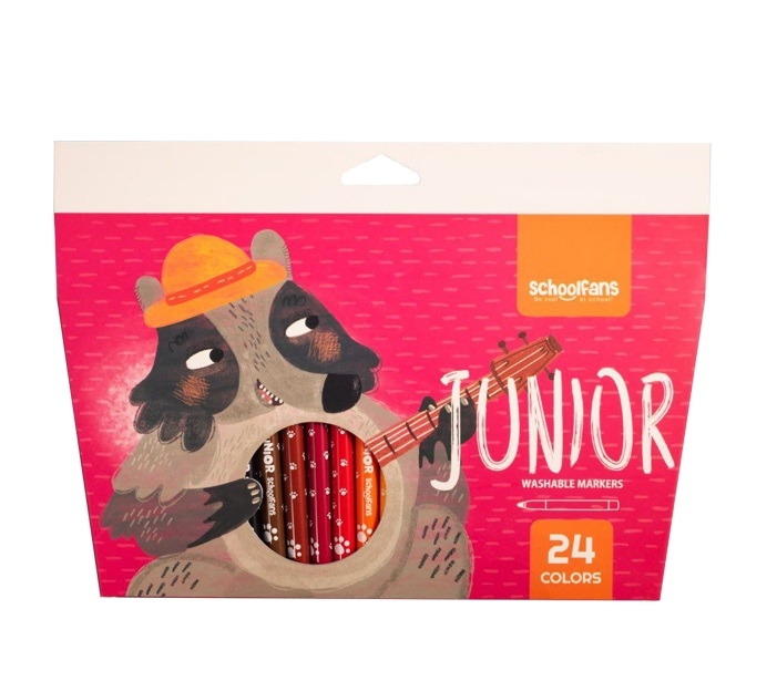  ماژیک 24 رنگ مدل جونیور اسکول فنس2 
