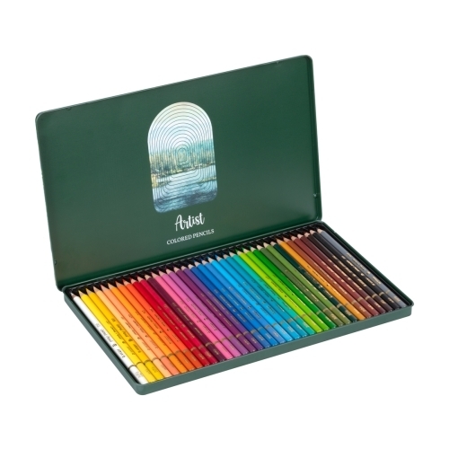 مداد رنگی 36 رنگ جعبه فلزی آریا آرتیست2