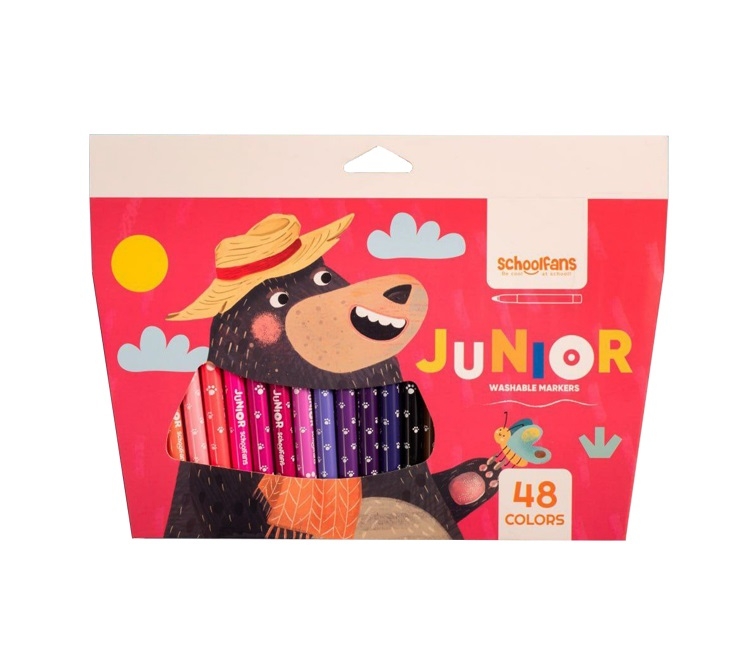  ماژیک 48 رنگ مدل جونیور اسکول فنس 