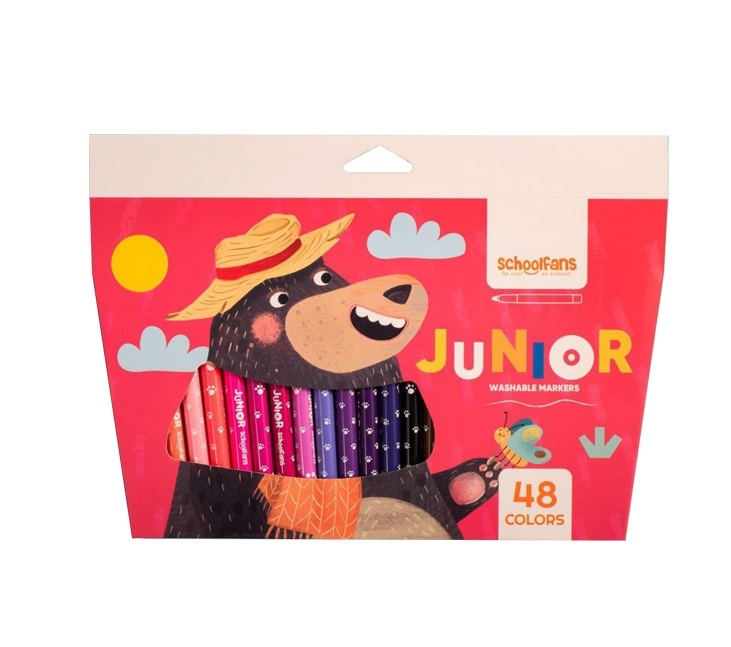 ماژیک 48 رنگ مدل جونیور اسکول فنس