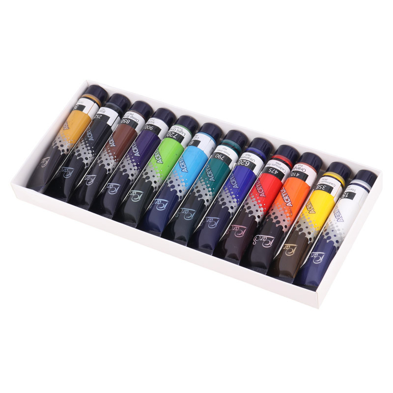  رنگ آکریلیک 12 رنگ پارس مدل Artistic 2 