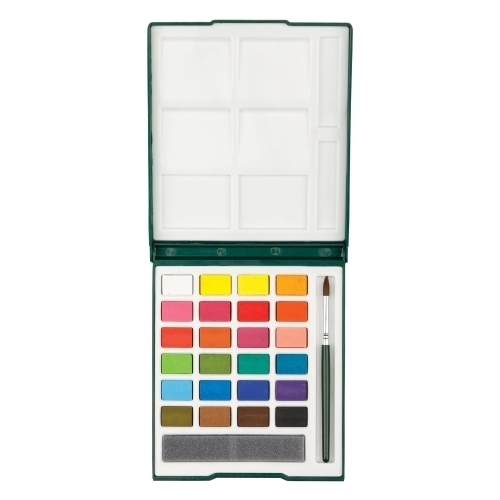 آبرنگ 24 رنگ جعبه مقوایی آریا آرتیست3